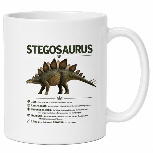 Tasse »Stegosaurus«