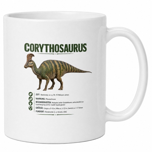 Tasse »Corythosaurus Dinosaurier«
