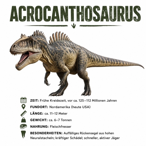Tasse »Acrocanthosaurus«