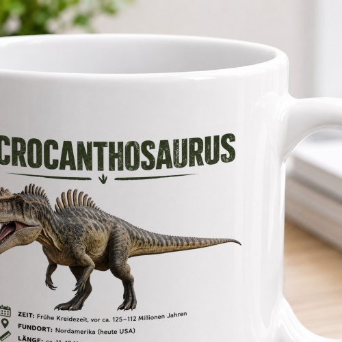 Tasse »Acrocanthosaurus«