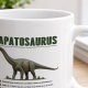 Tasse »Apatosaurus – Dinosaurier Fakten«