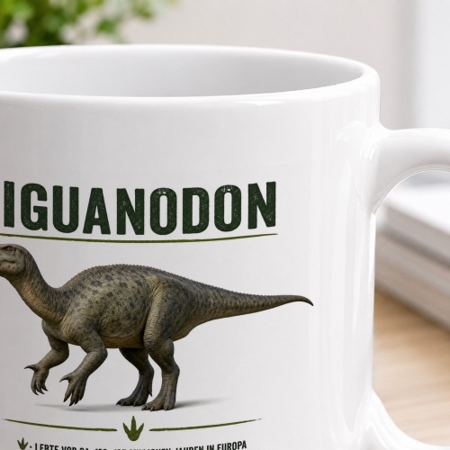 Tasse »Iguanodon – Dinosaurier-Wissen«