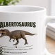 Tasse »Albertosaurus – Dinosaurier Fakten«
