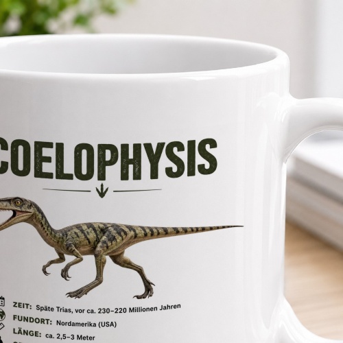 Tasse »Coelophysis Dinosaurier«