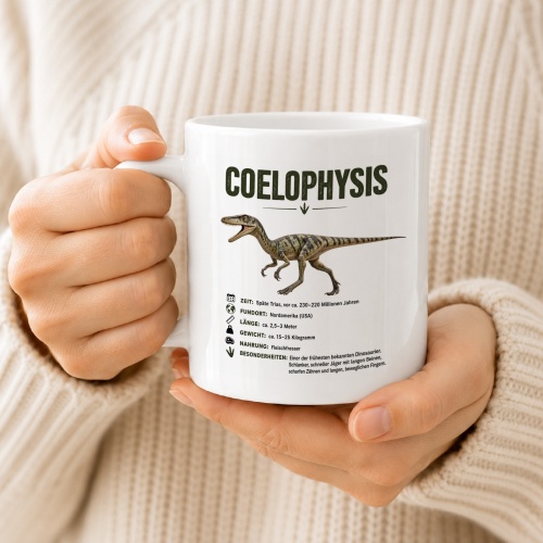 Tasse »Coelophysis Dinosaurier«