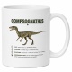 Tasse »Compsognathus Dino-Info«