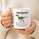 Tasse »Compsognathus Dino-Info«