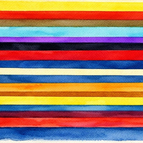 Tasse »Watercolor Stripes«
