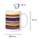 Tasse »Watercolor Stripes«