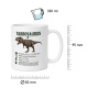 Tasse »Tarbosaurus – Dinosaurier Info«