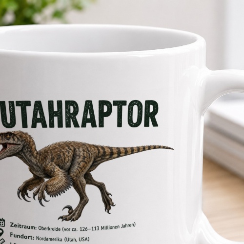 Tasse »Utahraptor Dinosaurier«