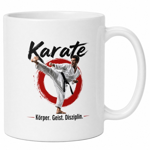 Tasse »Karate – Körper. Geist....