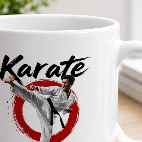 Tasse »Karate – Körper. Geist. Disziplin.«