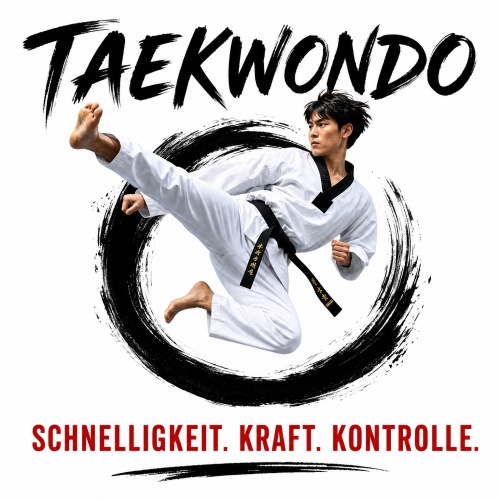 Tasse »Taekwondo – Schnelligkeit. Kraft....