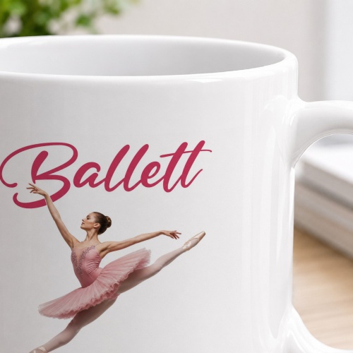 Tasse »Ballett – Disziplin trifft Eleganz«