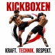 Tasse »Kickboxen – Kraft. Technik. Respekt.«