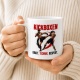 Tasse »Kickboxen – Kraft. Technik. Respekt.«