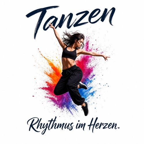 Tasse »Tanzen – Rhythmus im Herzen«