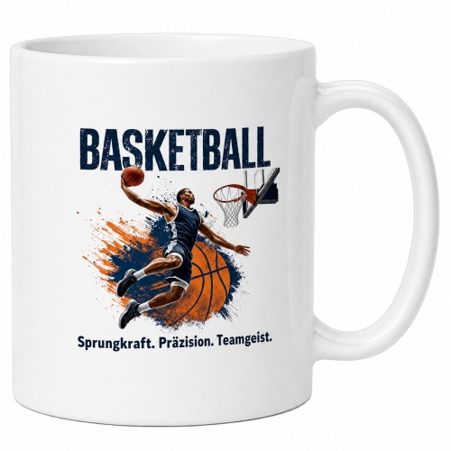 Tasse »BASKETBALL – Sprungkraft....