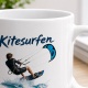 Tasse »Kitesurfen – Vom Wind getragen«
