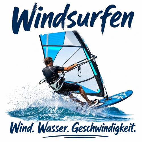 Tasse »Windsurfen – Wind. Wasser....