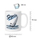 Tasse »Segeln – Wind im Segel. Freiheit im Kopf.«