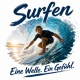 Tasse »Surfen – Eine Welle. Ein Gefühl.«