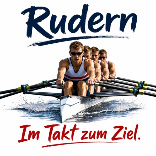 Tasse »Rudern – Im Takt zum Ziel«