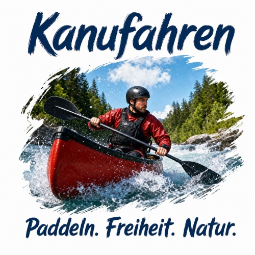 Tasse »Kanufahren – Paddeln. Freiheit....