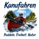 Tasse »Kanufahren – Paddeln. Freiheit. Natur.«
