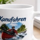 Tasse »Kanufahren – Paddeln. Freiheit. Natur.«