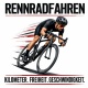 Tasse »Rennradfahren – Kilometer. Freiheit. Geschwindigkeit.«