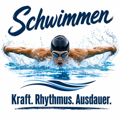 Tasse »Schwimmen – Kraft. Rhythmus....