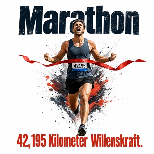 Tasse »Marathon – 42,195 Kilometer...