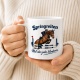 Tasse »Springreiten – Mut über jedes Hindernis«