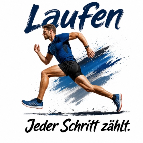 Tasse »Laufen – Jeder Schritt zählt.«