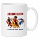 Tasse »Leichtathletik – Schneller. Höher. Weiter.«