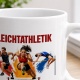 Tasse »Leichtathletik – Schneller. Höher. Weiter.«
