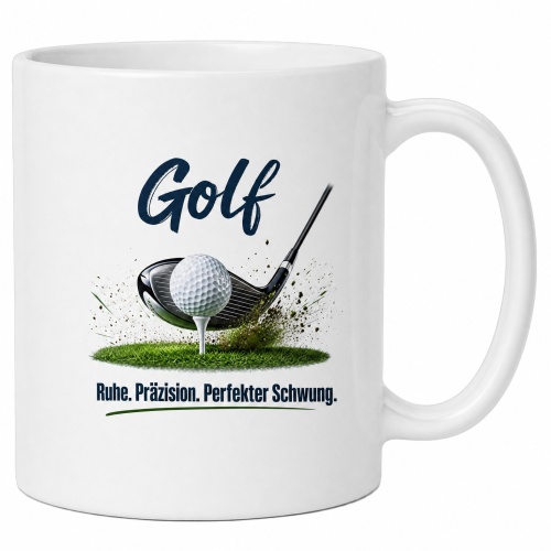 Tasse »Golf – Ruhe. Präzision. Perfekter...