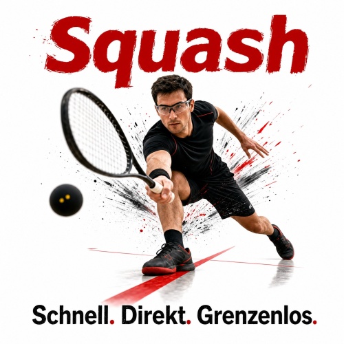 Tasse »Squash – Schnell. Direkt....