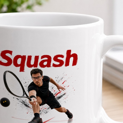 Tasse »Squash – Schnell. Direkt. Grenzenlos.«