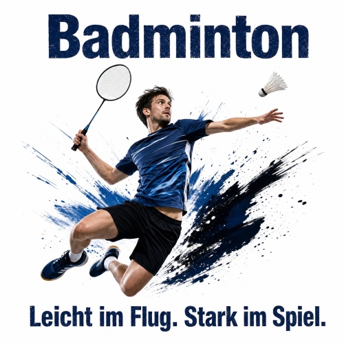 Tasse »Badminton – Leicht im Flug. Stark im...
