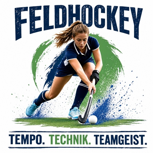 Tasse »Feldhockey – Tempo. Technik....