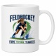 Tasse »Feldhockey – Tempo. Technik. Teamgeist.«