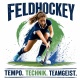 Tasse »Feldhockey – Tempo. Technik. Teamgeist.«