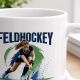Tasse »Feldhockey – Tempo. Technik. Teamgeist.«