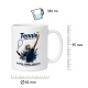 Tasse »Tennis – Aufschlag. Ausdauer. Leidenschaft.«