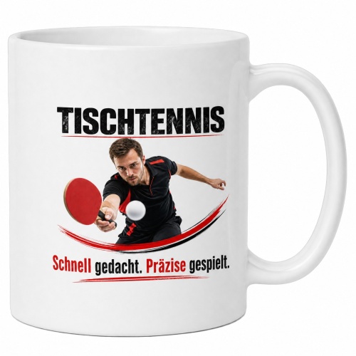 Tasse »Tischtennis – Schnell gedacht....