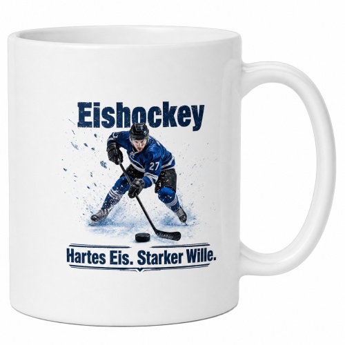Tasse »Eishockey – Hartes Eis. Starker...