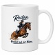 Tasse »Reiten – Freiheit auf vier Hufen«